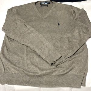 Polo Ralph Lauren Men’s sweater size Large. 100% Pima cotton.